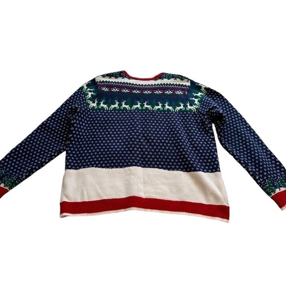 Wolf Pack Christmas Holiday Sweater - Size 2XL - Picture 2 of 7